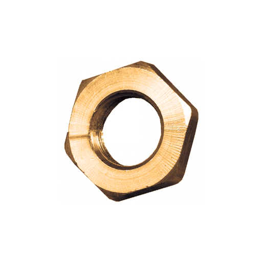 [111-C] BRASS LOCKNUT 3/8 FPT