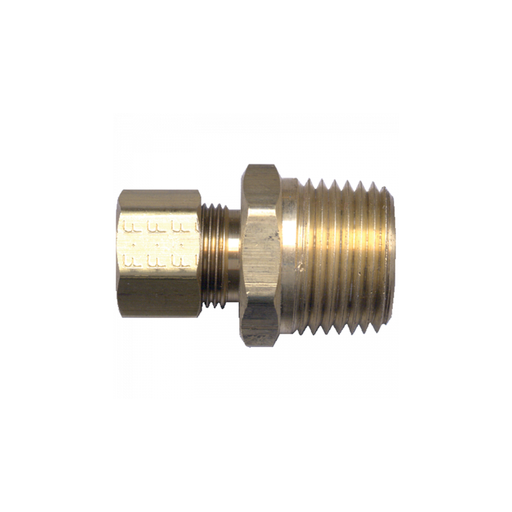[468-4B] COMP ADPTR  1/4 POLY TUBEX1/4 MPT