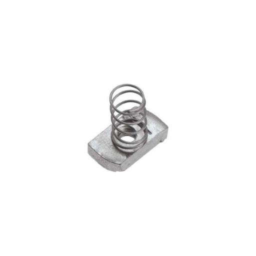 [W5-8EG] 1/2-13 CHANNEL NUT WITH SHORT SPRING IMPORT