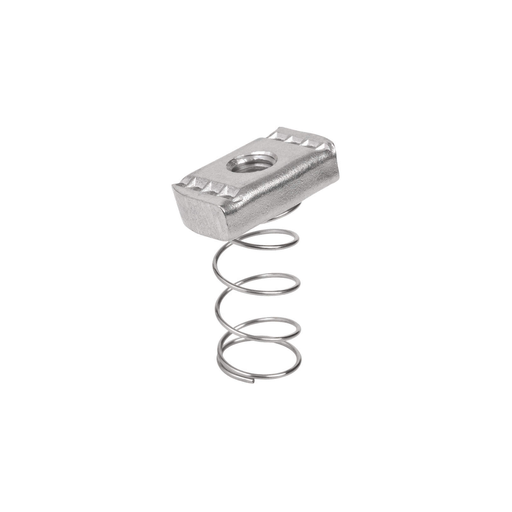 [W2-6EG] 3/8-16 CHANNEL NUT WITH STANDARD SPRG IMPORT