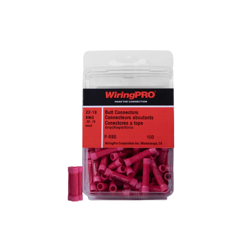 [P-RBS] 22-18 BUTT CONNECTOR 100/PKG