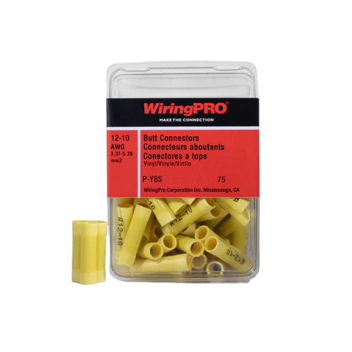 [P-YBS] 12-10 BUTT CONNECTOR 75/PKG