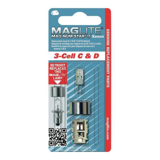 [LMXA301L] 3-CELL C OR D REPLACEMENT LAMP 1/PKG. MAG-NUM STAR® XENON 