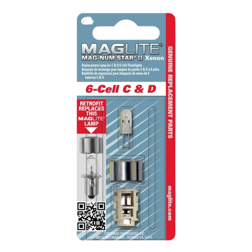 [LMXA601] 6-CELL C OR D REPLACEMENT LAMP 1/PKG. MAG-NUM STAR® XENON 
