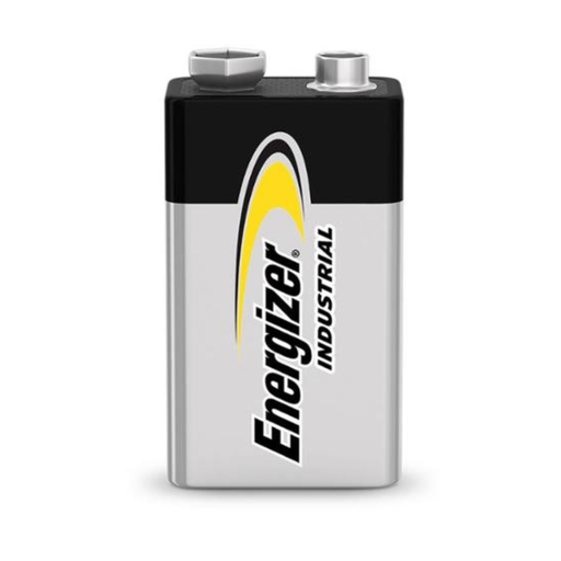 [157829] ENERGIZER® INDUSTRIAL ALKALINE 9V BATTERIES, PACKAGE OF 12