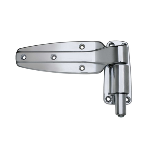 [1248-000004] KASON 1248 SERIES POLISHED CHROME SPRING ASSISTED CAM-RISE FLUSH HINGE