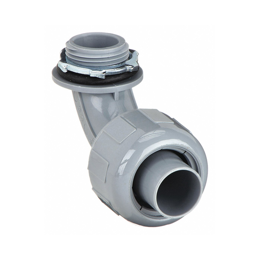 [CONNECTOR3/490] 3/4" 90º LIQUID TIGHT NON-METALLIC FITTING CONNECTORS