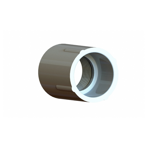 [FM34PVC] FEMALE ADAPTER: 3/4 IN X 3/4 IN FITTING, SCHEDULE 40, FEMALE SOCKET X FEMALE NPT, 480 PSI