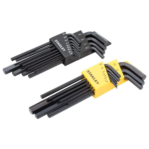[85-753] 022PC LONG ARM HEX KEY SET SAE/MM