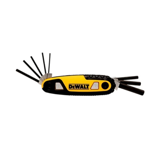 [DWHT70262] 8 PC FOLDING LOCKING HEX KEY (SAE)