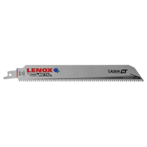 [2014224] 9"X1" 8TPI LAZER CARBIDE TIPPED EXTREME METAL RECIP 1 PK