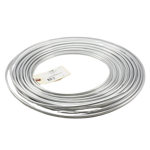 [11-193] 11-193 ALUMINUM 1/4" TUBING 50' ROLL