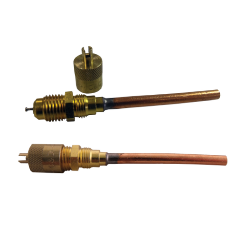 [SF3603] SF3603 LINE SERVICE VALVE, 3/16" OD TUBE, WITH WRENCH - 6CAP