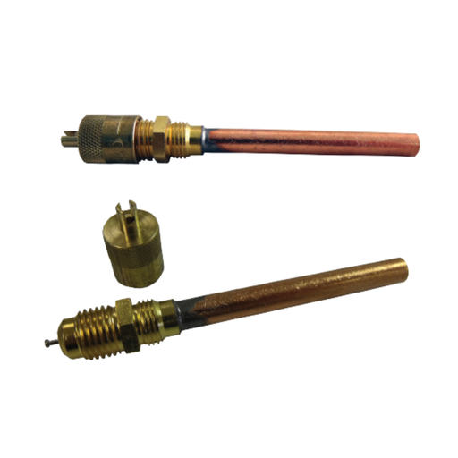 [SF3604] SF3604 LINE SERVICE VALVE, 1/4" OD TUBE, WITH WRENCH - 6CAP