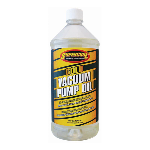 [50125] 21CST VISC. GOLD VACUUM PUMP OIL 32OZ